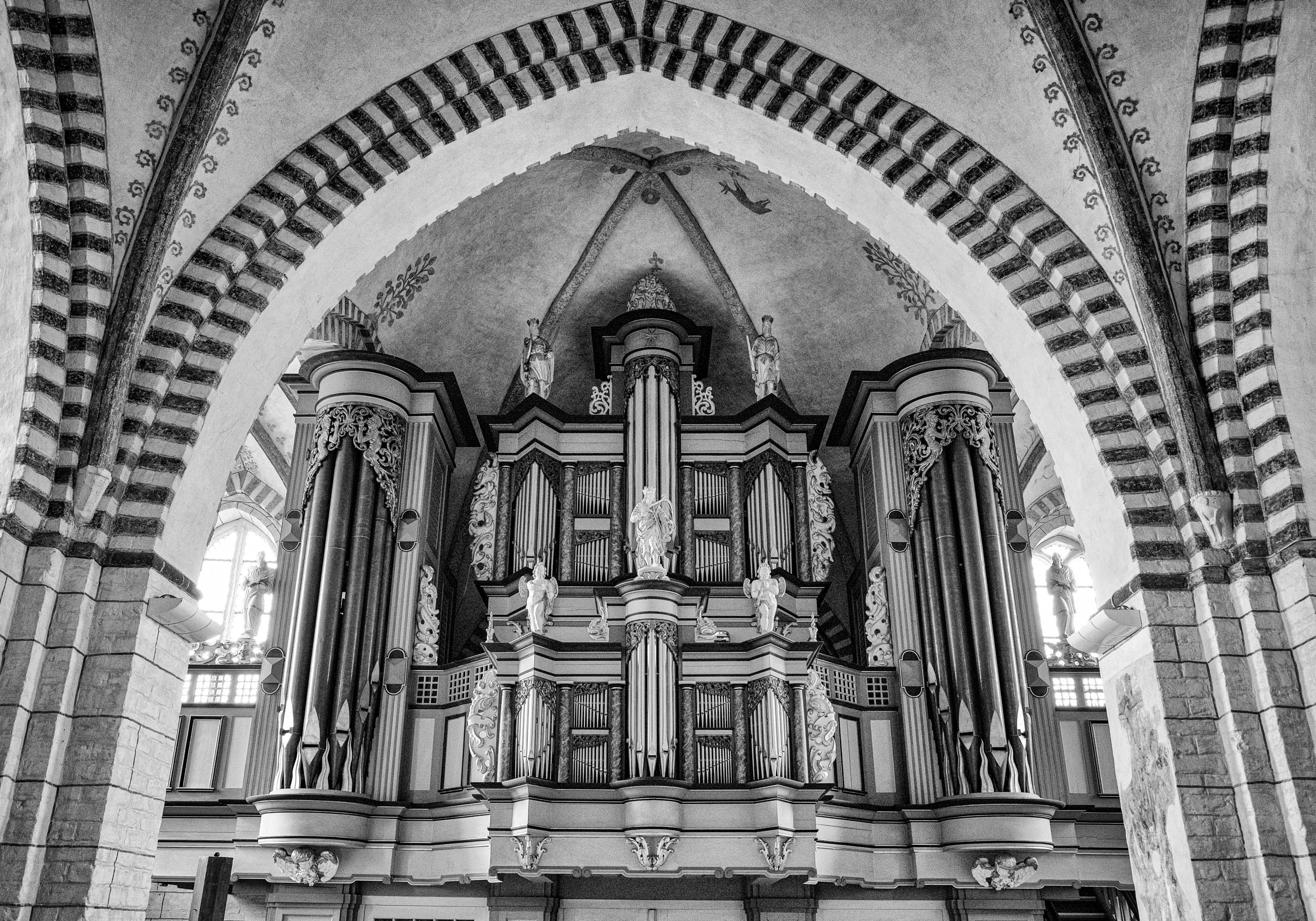 Insel Fehmarn: Orgel der Evangelischen Kirche (Burg auf Fehmarn)